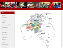 Tablet Screenshot of aboriginalbibles.org.au